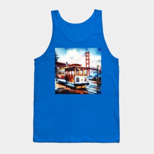 San Francisco Cable Car Tank Top